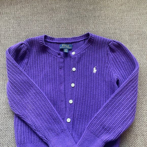 Ralph Lauren Girls Sweater -Size 4T - Picture 2 of 7